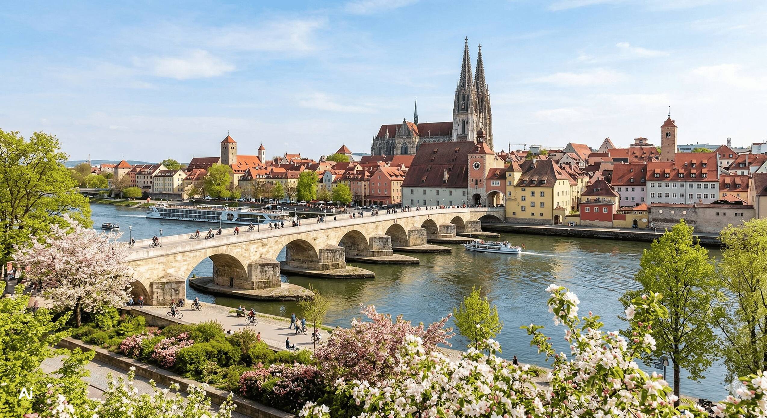 Blogbeitrag Frühling in Regensburg