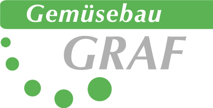 Logo von Gemüsebau Graf, einem Anbieter für frische regionale Gemüseprodukte, ideal für eine gesunde Ernährung.